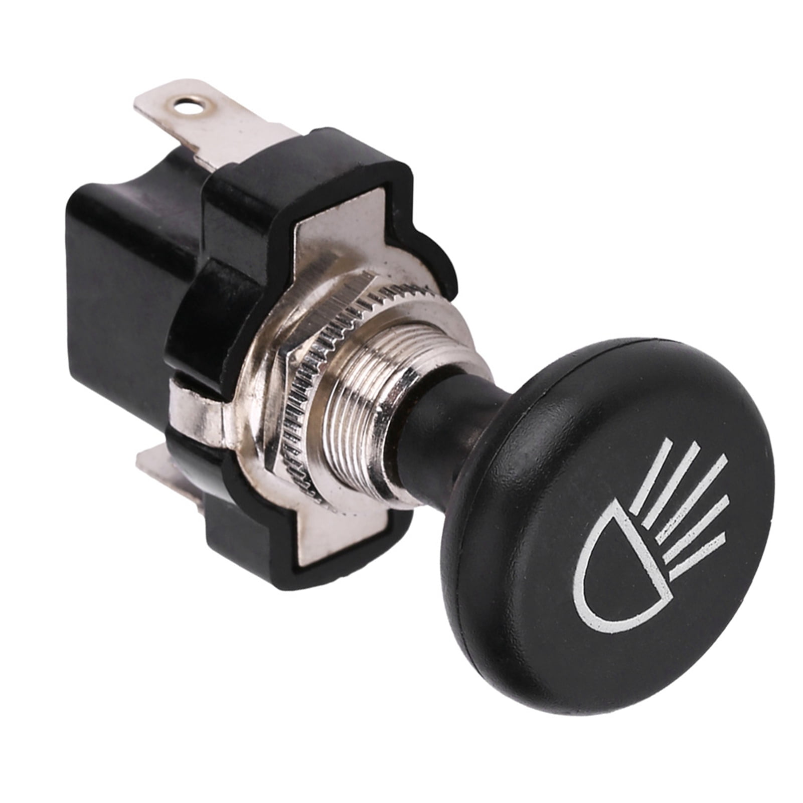 Agatige Pull Light Switch,12V Car Headlight Push Pull Light Switch For