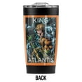 thumbnail image 2 of Aquaman King Of Atlantis Stainless Steel Tumbler 20 oz Coffee Travel Mug/Cup, Vacuum Insulated & Double Wall with Leakproof Sliding Lid | Great for Hot Drinks and Cold Beverages, 2 of 7