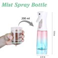 thumbnail image 2 of Spray Bottles Continuous Ultra Fine Mist Empty Water Bottles Hairdresser Spray Bottles Salon Hairdresser Hair Tool Water Sprayer,2 Pcs 200ml pink blue, 2 of 7