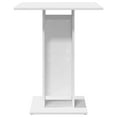 thumbnail image 2 of vidaXL Bistro Table White 60x60x75 cm Engineered Wood, 2 of 4