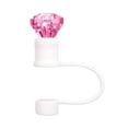 thumbnail image 1 of Reusable Silicone Straw Cover for Cups - 10mm Shaped Protective Accessory with Cute Colorful Features for Convenience, 1 of 2
