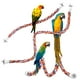 thumbnail image 1 of Jacenvly - Nuevos juguetes para niños pequeños en liquidación, nuevos juguetes para pájaros, juguetes colgantes de cuerda multicolor, tipo cuerda elástica, juguetes para pájaros de 8 a 13 años, 1 of 2