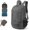Dark Gray, variant on Ultra Lightweight Packable Backpack 25L - Foldable Hiking Daypack for Travel, Durable Camping Bag & Carry Essentials - Teal Blue