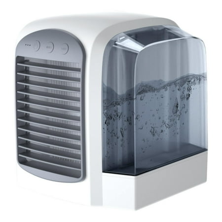 

Poaug Fans on Sale Clearance Frost Pro Portable Air Chiller Real Frost Pro Portable Air Conditioner Powerful Frost Pro Portable Ac Usb Rechargeable Desktop Fan Portable Evaporative Air Cooler Grey