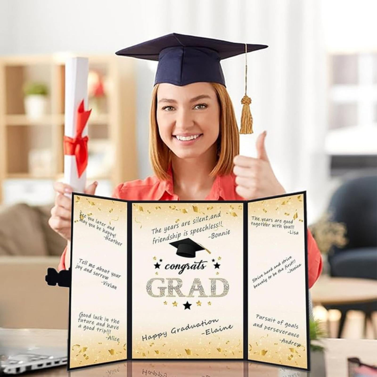 thank you cards for grad party Hello Love Goods Graduation Personalized with Name, 5.5x4.25 Black and White Thank You Note Cards, Envelopes Included (Flat Notecard) : Office Products especially for children. What to write in a