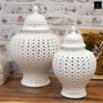thumbnail image 2 of Jette Pierced Bellied Temple Jar, 2 of 5