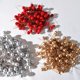 thumbnail image 4 of 100 piezas de 10 mm de bayas artificiales de Navidad, cerezas rojas y doradas, flores falsas, perlas de espuma para manualidades de decoración de coronas navideñas, 4 of 5