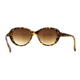 thumbnail image 4 of Womens Oversize Rounded Cat Eye Butterfly Sunglasses Tortoise Brown, 4 of 4