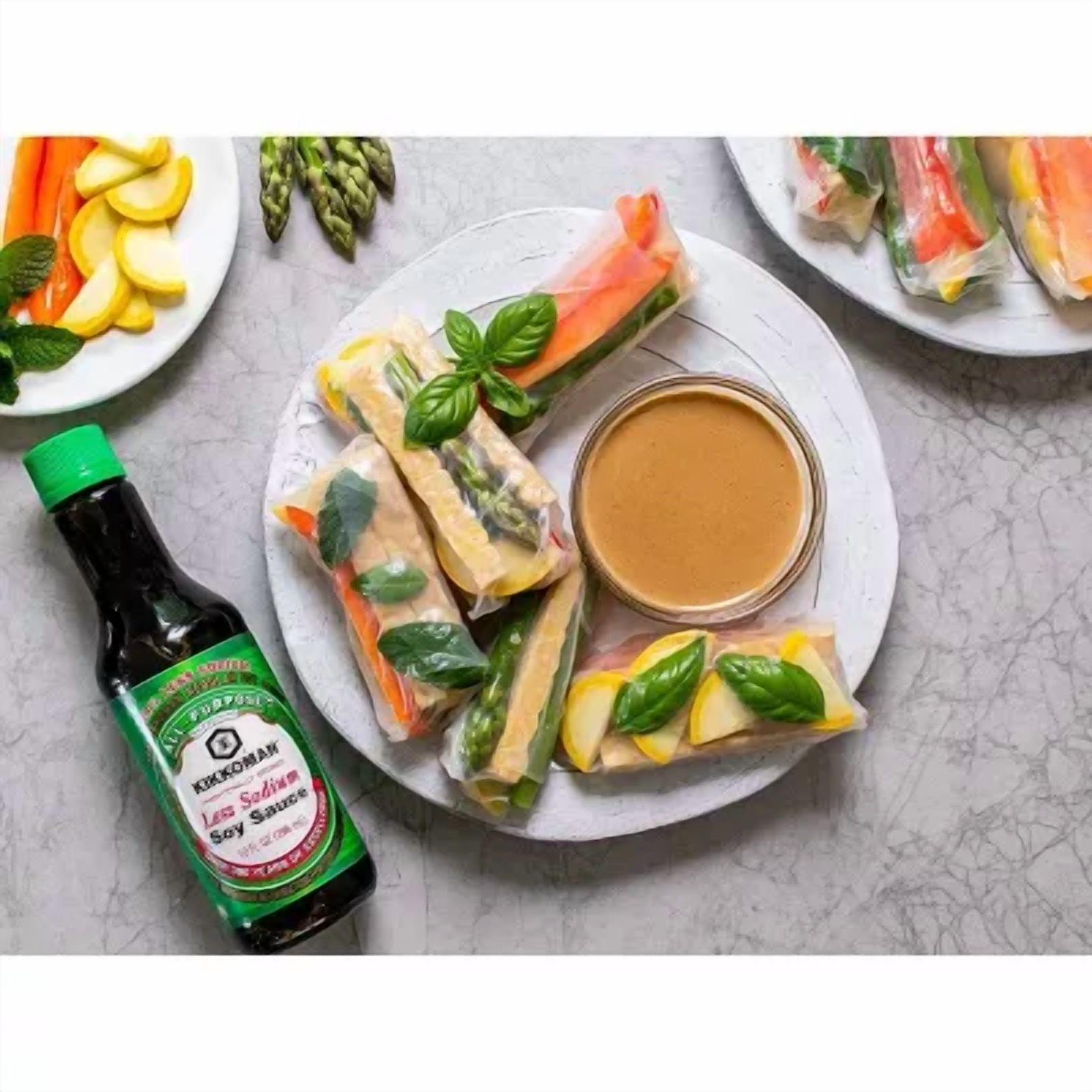 Kikkoman Less Sodium Soy Sauce 10 fl oz (Pack of 4)