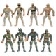 thumbnail image 4 of Soldados CHAO 8 soldados juguetes militares figuras de acción 4 articulaciones móviles, 4 of 5