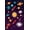 Navy Blue Multicolor, Pattern 1, variant on ODIKA 8'x10' Washable Area Rug Playroom Science Theme Educational Classroom Themed Cartoon Rocket for Dining Room, Large Office, Lounge, Non-Slip Chair-Friendly Mat