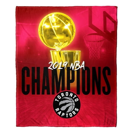 Toronto Raptors The Northwest Company 2019 NBA Finals Champions 60'' x 50'' Vertex Silk Touch Throw - No