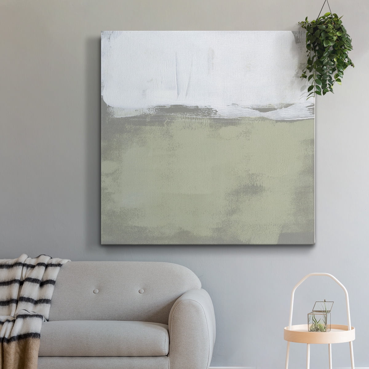 Wexford Home The Subtlest Horizon II-Premium Gallery Wrapped Canvas, 24" x 24" - Ready to Hang