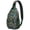 Floral Dinosau, variant on Seashells and Fish Print Trendy Sling Backpack for Outdoor Enthusiasts with Multi-Functional Design Lightweight and Durable for Travel Photography and Shopping