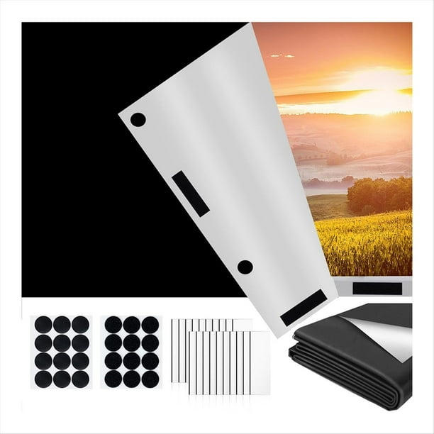 Cortinas Opacas para Dormitorio, Persianas Opacas Portátiles DIY, Sombra Exterior para Ventanas Interiores para Guardería