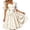 4White, variant on Xijirk Women Dirndl Dress Lace Puff Short Sleeve Square Neck Bow Sash Midi Layered Skirt for Oktoberfest Themed Party Festival Cosplay Events,XXL