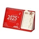 thumbnail image 4 of Calendario de escritorio 2025 Calendario de pie con tapa abatible Regalo de inauguración de la casa Calendario de mesa para Rojo, 4 of 9