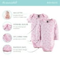 thumbnail image 2 of The Peanutshell Newborn Baby Layette Gift Set for Girls, Shower Gift Essentials, Pink, White, 2 of 7
