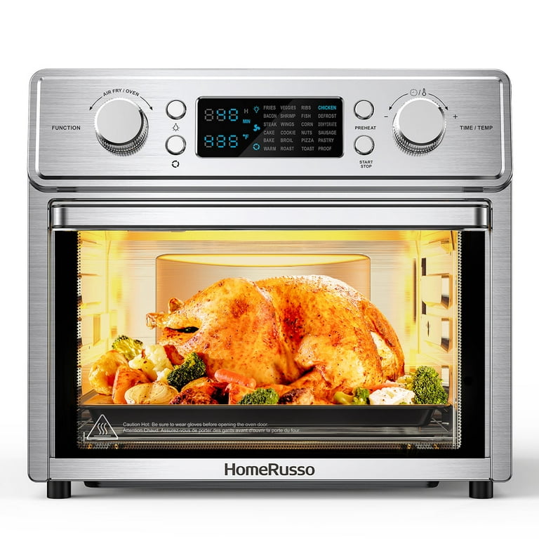 Air Fryer 26 QT Toaster Oven, 24 in 1 Large Convection Air Fryer