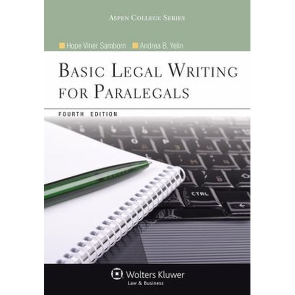 Pre-Owned Basic Legal Writing for Paralegals (Aspen College Series) (Paperback) 145480890X 9781454808909