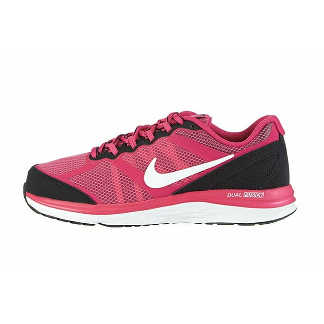 Nike Dual Fusion Run 3 (GS) 654143 600 "Fireberry" Big Kid's Running Shoes