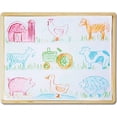 thumbnail image 5 of Melissa & Doug Wooden Stencil Set With 27 Themed Stencils and 4 Pencils, 5 of 8