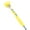 Yellow, variant on 10PCS Retractable Ballpoint Pen with Touching Screen Tip, Ballpoint Pen Touching Screen Pen, Write Smoothly