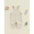 thumbnail image 2 of Bagilaanoe Newborn Baby Girls Boys One-pieces Corduroy Sleeveless Jumpsuit 3M 6M 9M 12M 18M 24M Infant Romper Casual Clothing, 2 of 7