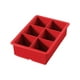 King Cube Glaçons Silicone Bonbon Pomme Rouge - Pack de 6 – image 1 sur 1