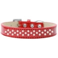 thumbnail image 1 of Sprinkles Ice Cream Dog Collar Pearls Size 16 Red, 1 of 1