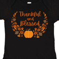 thumbnail image 4 of Inktastic Thankful and Blessed Pumpkin and Fall Leaves Boys or Girls Baby Bodysuit, 4 of 5