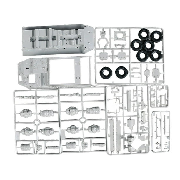 Modelo de tanque a escala 1/35, vehículo de juguete, decoración del hogar, adorno, tanque todo terreno, tanque de juguete para adultos y niños, regalo