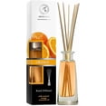 thumbnail image 1 of AROMATIKA Orange Reed Diffuser 100ml - Room Fragrance Diffuser w/Natural Essential Orange Oil - Aromatherapy - Spa - Home - Kitchen - Bath - Office - Fintess - Club - Restaurant - Boutique, 1 of 8