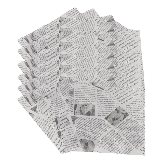 Grease Proof, High Temperature Proof, Versatile Design 500 Sheets Non Stick Food Basket Liner with Safe Material, Convenient Cleaning for Frying Baking Foods