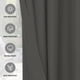 thumbnail image 5 of Cortinas para Exterior Easy-Going Impermeables 100% Gris Oscuro 54x120 cm, 5 of 7