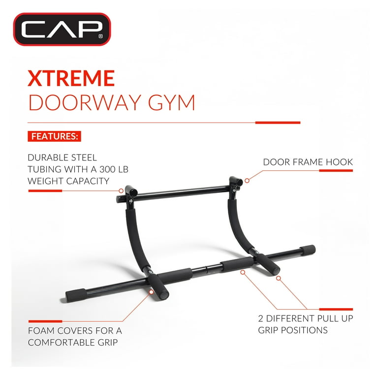 CAP Barbell Xtreme Doorway Pull-Up Bar Gym - Walmart.com