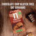 thumbnail image 2 of Nairn's Gluten-Free Chocolate Chip Oat Grahams - Healthy, Tasty and Safe for Celiacs. Perfect On-the Go Snack. High Fiber, No Artificial Colors, Flavors, or Preservatives, 5.64oz, Pack of 6, 2 of 5