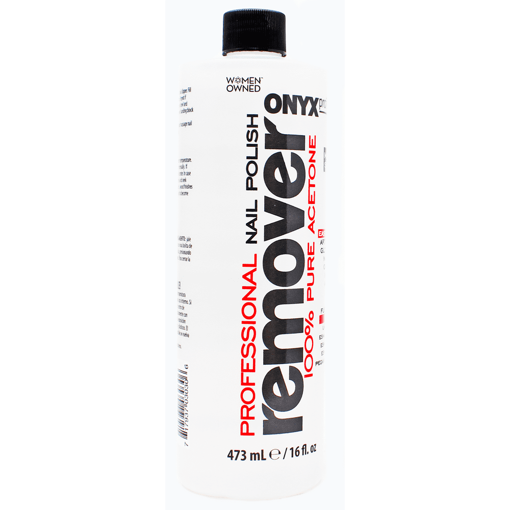 Onyx Professional Nail Polish Remover, 100 Pure Acetone