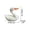 02, variant on Sruoe Mini Porcelain Swan Figurine, 2.76 Inch Small Gloss Ceramic Swan Statue, Cute Tabletop Miniature Decor for Kitchen Bedroom Dining Table Shelf Wedding Party Decorations