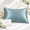 Gray Blue-Standard: 20''x26''-2 Pack, variant on Black Queen: 20''x30''-2 Pack 22 Momme 6A Grade Mulberry Silk Pillowcases