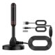 thumbnail image 1 of Digital Hdtv Antenna - Includes Magnetic Base And Coaxial Cable - Tv Antenna Terrestrial Tv Antenna - Indoor Or Outdoor, 1 of 4