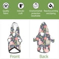 thumbnail image 6 of Honeii Llamas Print Small Dog Hoodies Pet Hooded Sweatshirts Fall Winter Puppy Cat Sweaters Warm Clothes for Small Dogs Outfits Costume-Medium, 6 of 7