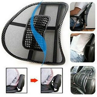 Samyoung 2 Pack Mesh Back Lumbar Support, Back Support Seat Cushion with  Breathable Mesh for Office Chairs Car 12” x 16” - Yahoo Shopping