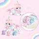thumbnail image 2 of Juguetes de peluche con forma de unicornio para gatos KMUYSL con 4 gatitos, 2 of 7