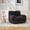 Black, variant on New 42" Wide Modern Upholstered Oversized Accent Chair, Boneless Single Sofa Chair, Chenille Armchair Comfy Reading Lounge Chair with Deep Seats for Living Room Bedroom Apartment, Dorms, Black