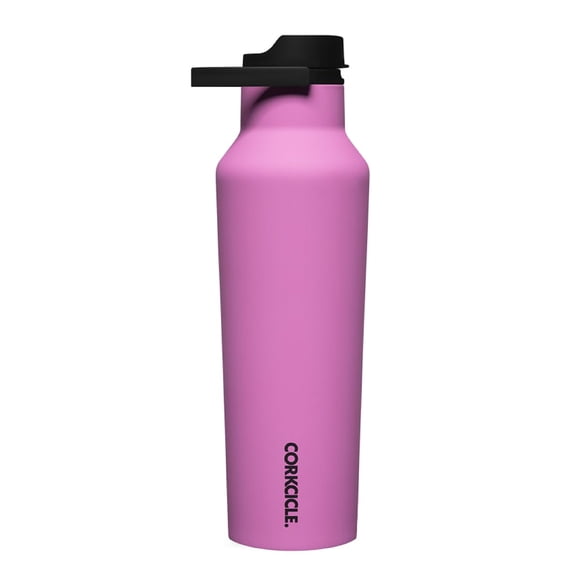 Botella de agua Corkcicle Sport Canteen con aislamiento de 590 ml, color fucsia