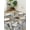 White, variant on Farmhouse Owl Tablecloth Rectangle Table Cloth 52x70, Waterproof Tablecloth Outdoor Table Cloth, Country Envelope Postmark Botancial Washable Table Cover for Kitchen Dinning Party