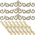 thumbnail image 1 of 10pcs Embroidered Applique Patches Sewing Patches Clothing Patches Sew On Patches, 1 of 2