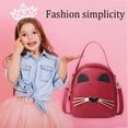 thumbnail image 4 of Bolsa de mensajero cruzado de cuero PU para mujer Mochila de hombro coreana bonita de dibujos animados JShteea  Para Estrenar, 4 of 6