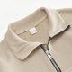thumbnail image 5 of pstuiky Camisas de manga larga abrigadas para hombre, Sudadera informal de manga larga con cuello alto y cremallera de color liso para hombre camisetas de hombre xxxl, 5 of 7